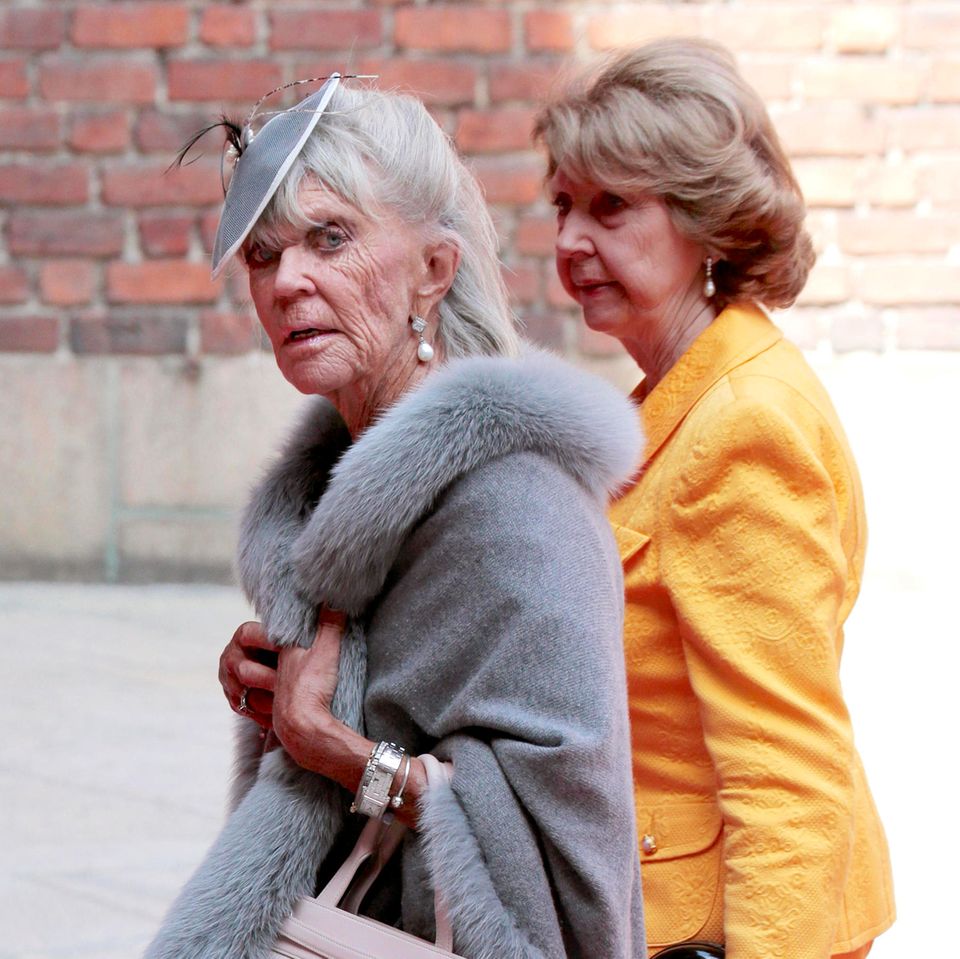 King Carl Gustaf's sisters Princess Birgitta and Princess Désirée