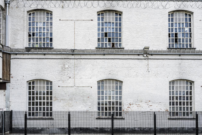 A prison building in Merksplas, Belgium, on August 25, 2022.