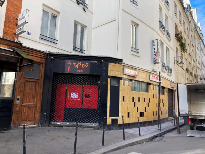 Le Tango, in the 3rd arrondissement of Paris, on March 14, 2023.