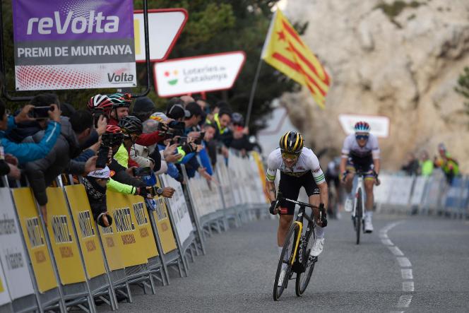 Primoz Roglic secured his victory on Friday March 24 during the fifth stage of the Tour of Catalonia.