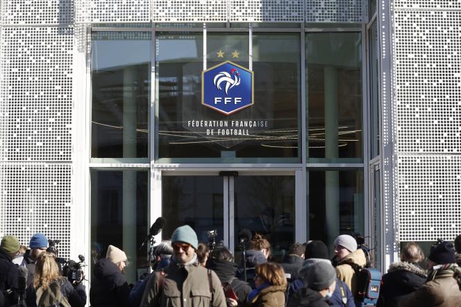 The headquarters of the FFF, February 28, 2023.