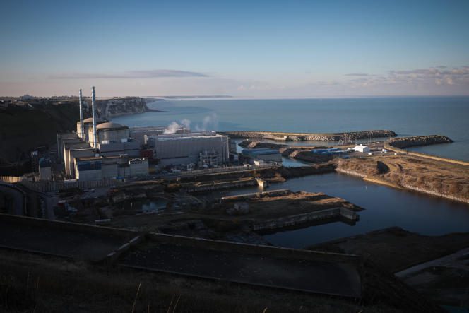 The Penly nuclear power plant, in Petit-Caux (Seine-Maritime), on December 9, 2022.