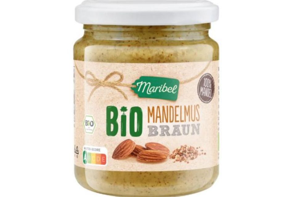 Organic almond butter from Lidl