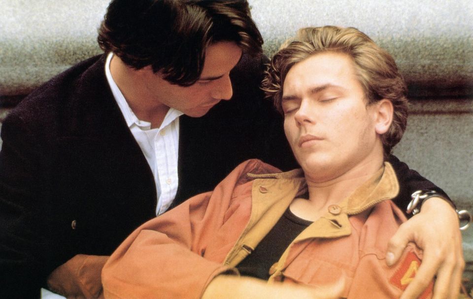 Keanu Reeves and River Phoenix in "My Private Idaho - The End of Innocence"