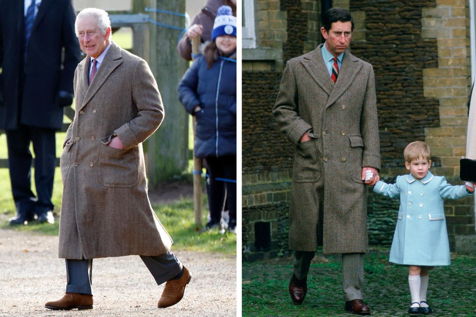 King Charles has a favorite coat and he's worn it for over 40 years.