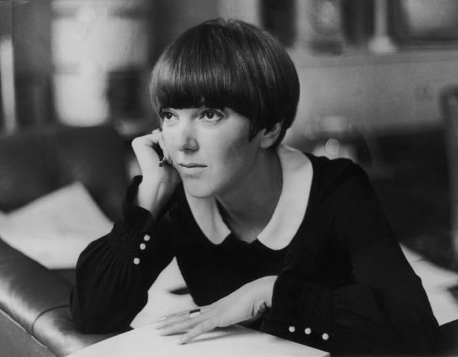 Mary Quant, in London (United Kingdom), in 1967.