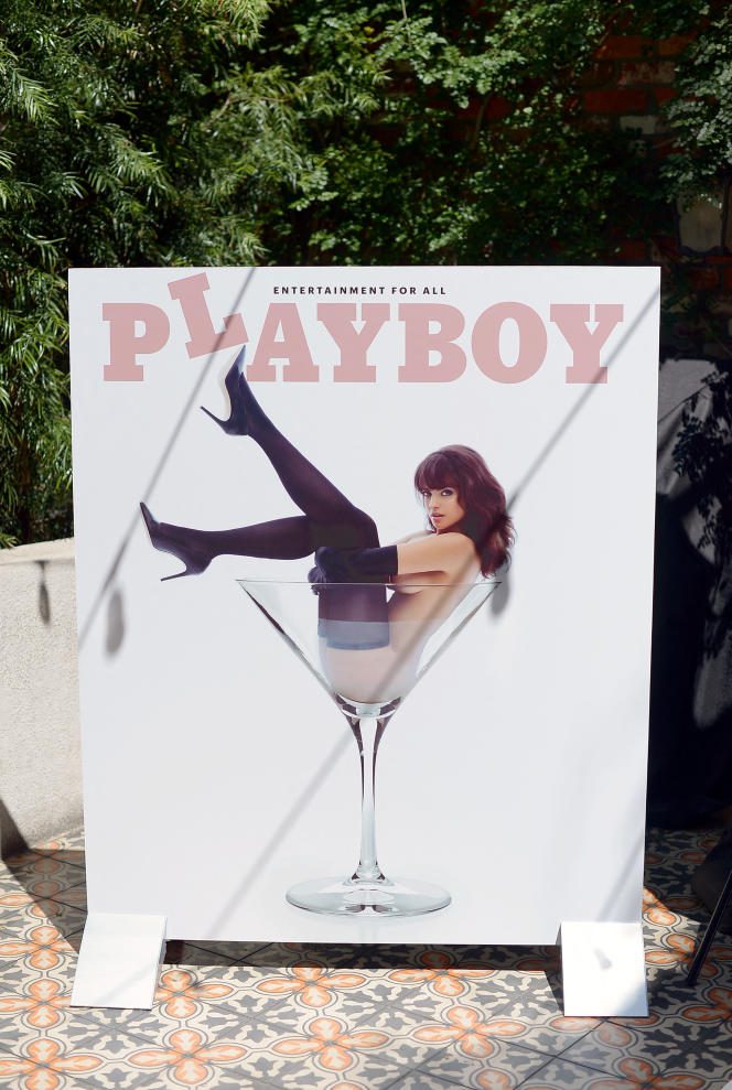 Cover of Playboy magazine, in 2018.