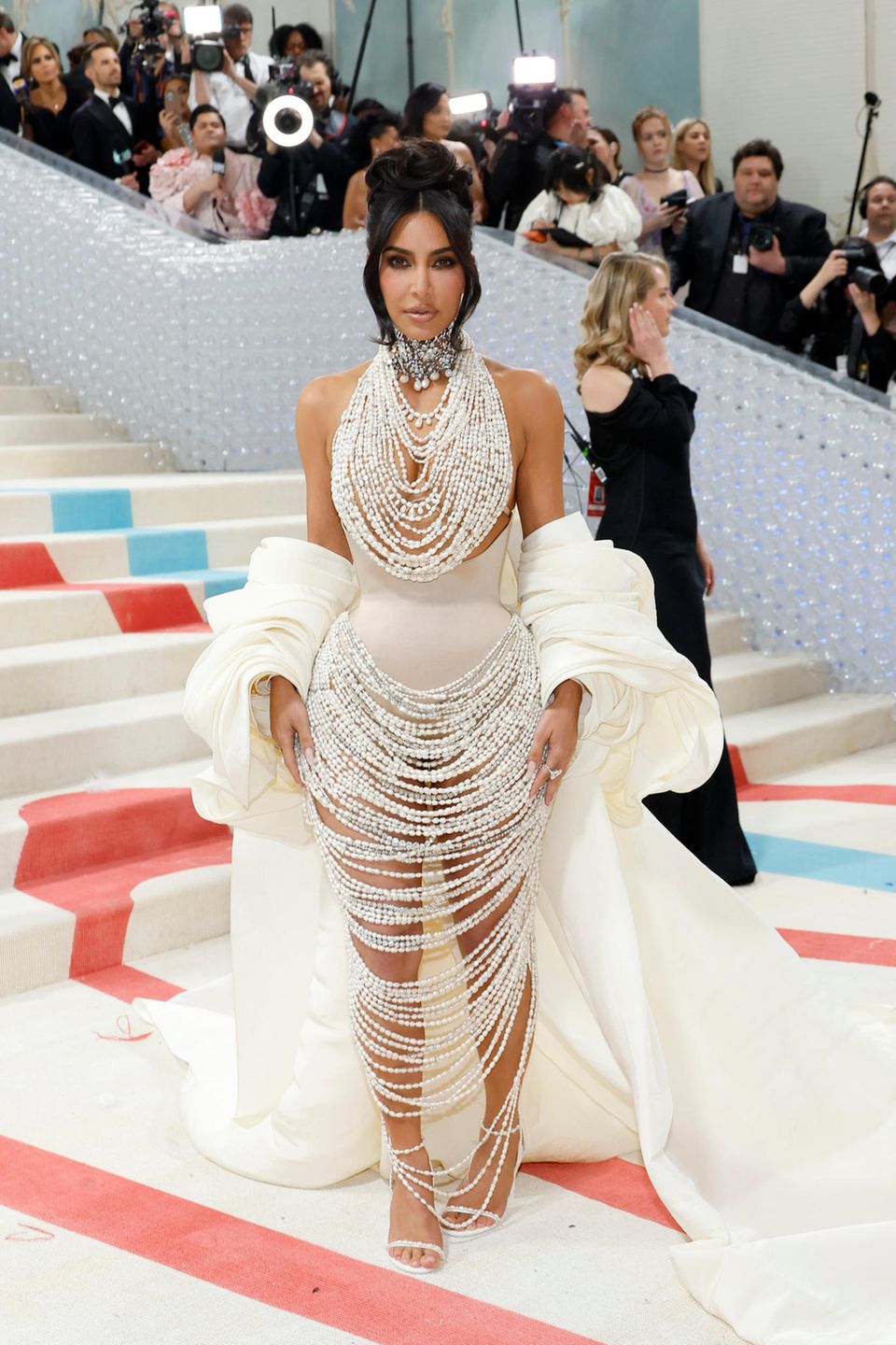 Kim Kardashian in Schiaparelli 