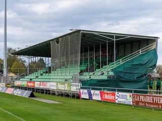 View of the opposite stand in Yverdon