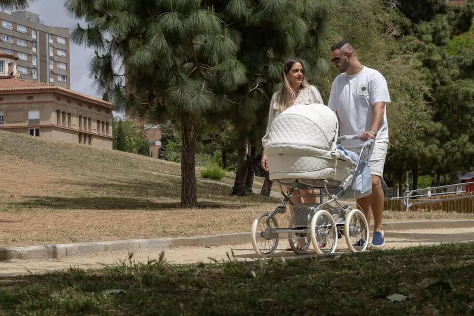 parents with strollers