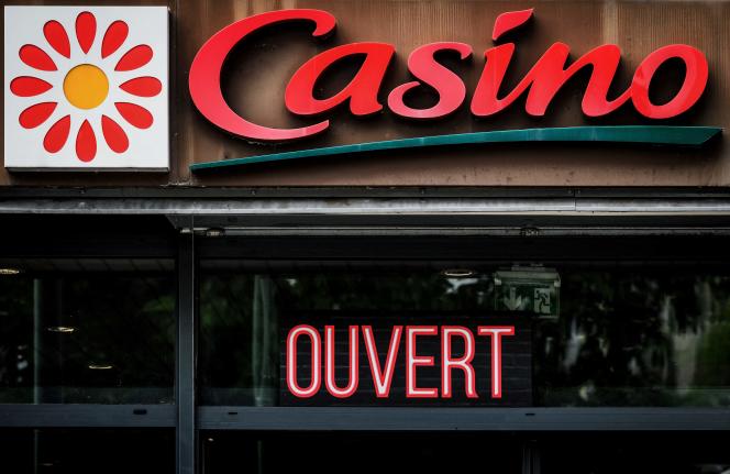 A Casino store, in Tassin-la-Demi-Lune (Rhône), April 28, 2023.
