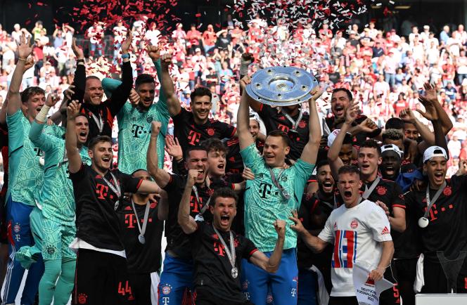 Bayern won an eleventh German championship title in a row by beating Cologne (2-1) on Saturday May 27, 2023. 