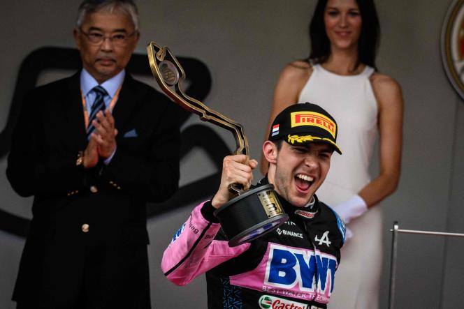 Esteban Ocon had not tasted a podium in Formula 1 since his victory in Hungary in 2021.