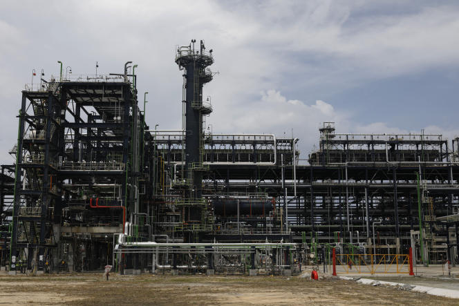The Dangote refinery near Lagos, Nigeria, May 22, 2023.