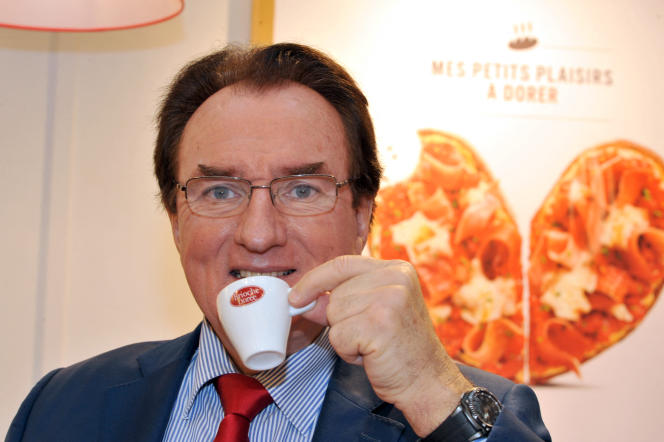 Louis Le Duff, president of the Le Duff group, in one of his Brioche Dorée restaurants, in Rennes, November 28, 2013.