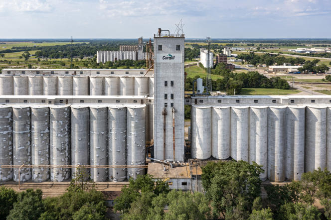 Grain elevators, Hutchinson, Kansas.