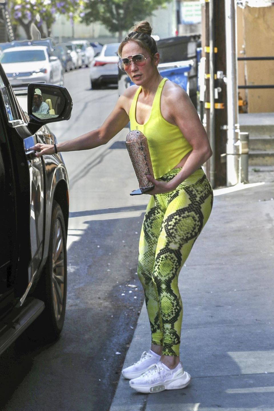 Jennifer Lopez is leaving the gym