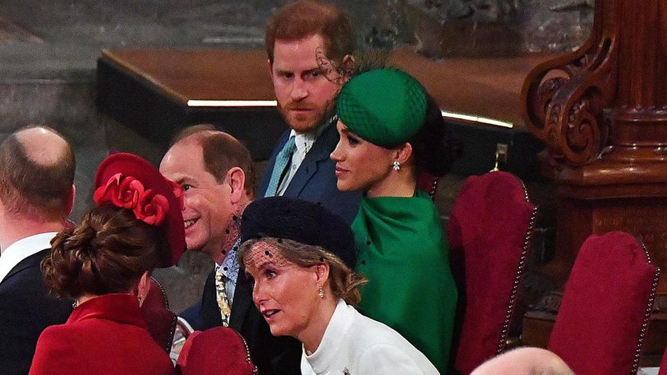 Duchess Sophie + Duchess Meghan + Prince Harry