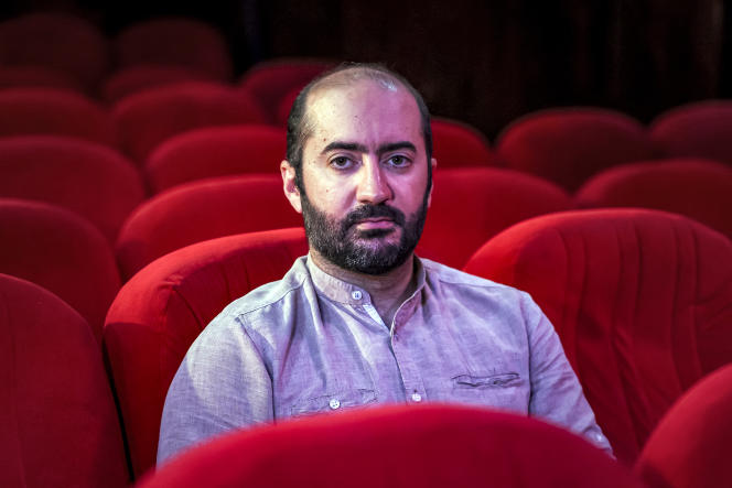Kamal Lazraq, in a cinema in Casablanca (Morocco), June 1, 2023.