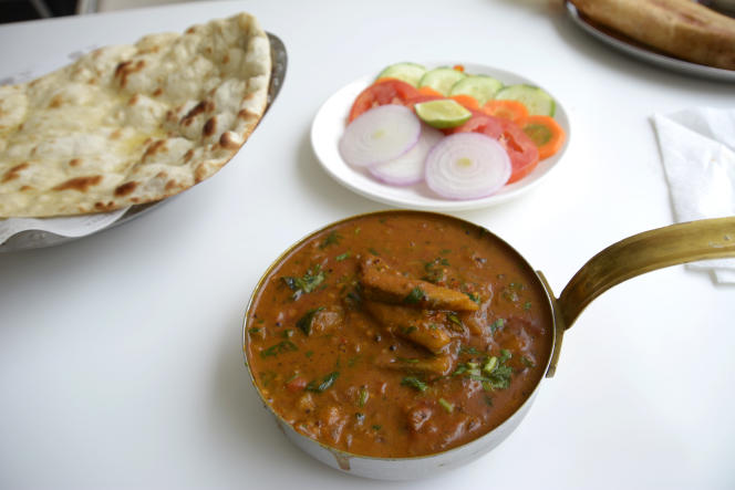 Matoke, a stew of green matoke bananas, can be served with fish, beef or chapatis.
