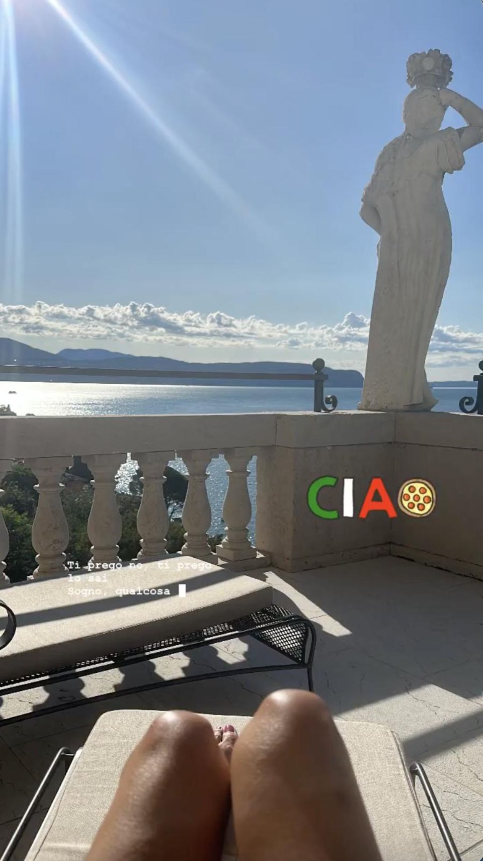 Simone Mecky-Ballack shares impressions of Lake Garda.