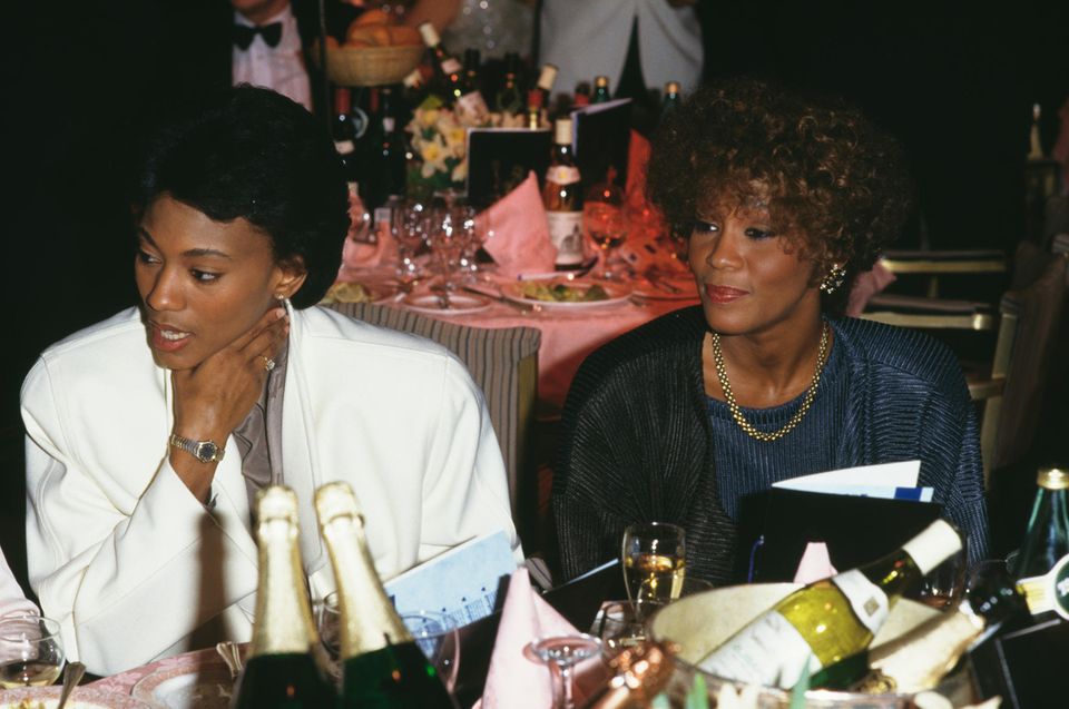 Robyn Crawford and Whitney Houston around 1988