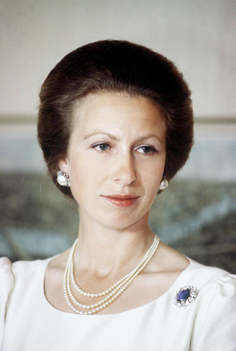 Princess Anne owns a sapphire brooch said to be a copy of Queen Victoria's brooch.  