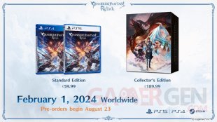 Granblue Fantasy Relink physical editions Europe 23 08 2023