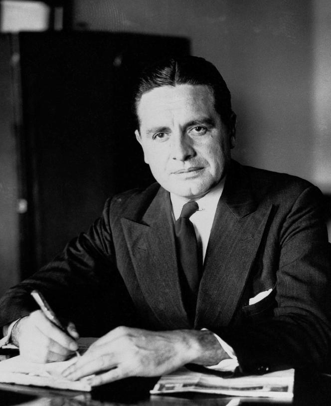 Harry J. Anslinger, Commissioner of the Federal Narcotics Bureau of the Treasury Department, September 24, 1930. 