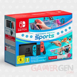 Nintendo Switch Sports pack console game 05 09 2023
