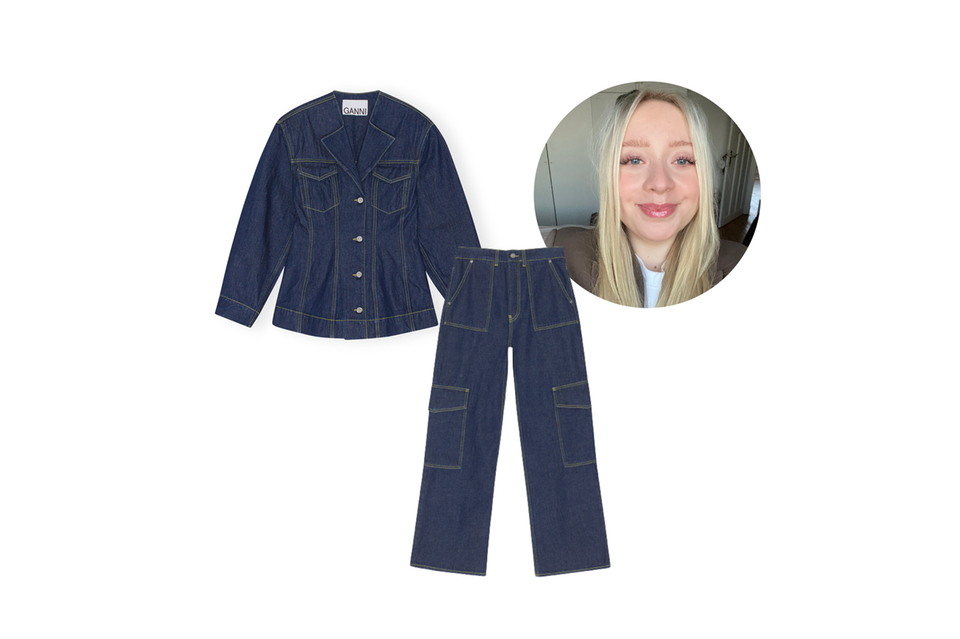 Ever since fashion editor Julika saw this denim two-piece on Michelle Obama, she has been in love with the piece. 