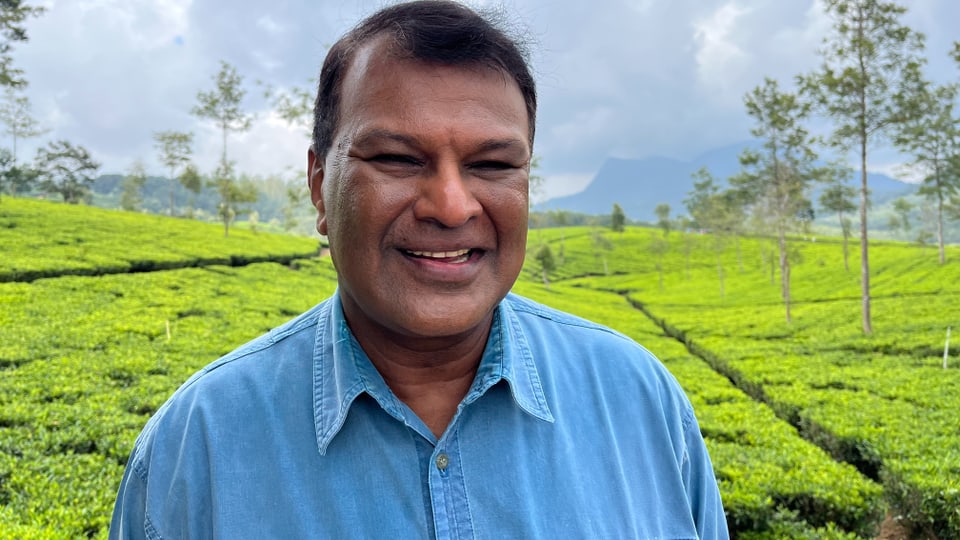 Roshan Rajadurai, Chf of a tea plantation and Chairman of the Planters Association of Sri Lanka.