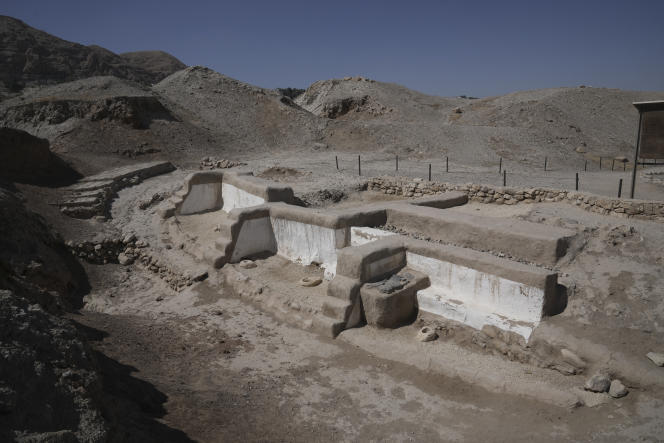 The archaeological site of Tell es-Sultan near Jericho, West Bank, September 17, 2023. 