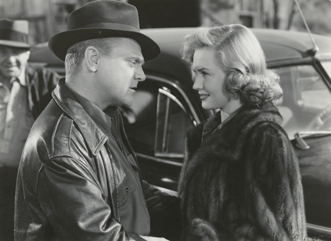 James Cagney and Virginia Mayo in 