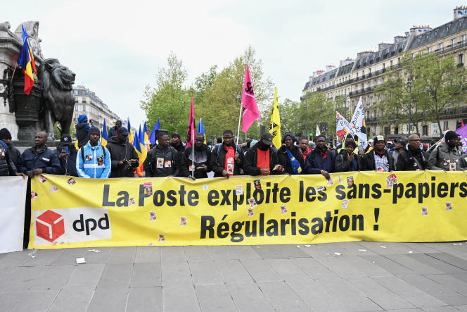 Workers’ demonstration, in Paris, April 29, 2023.