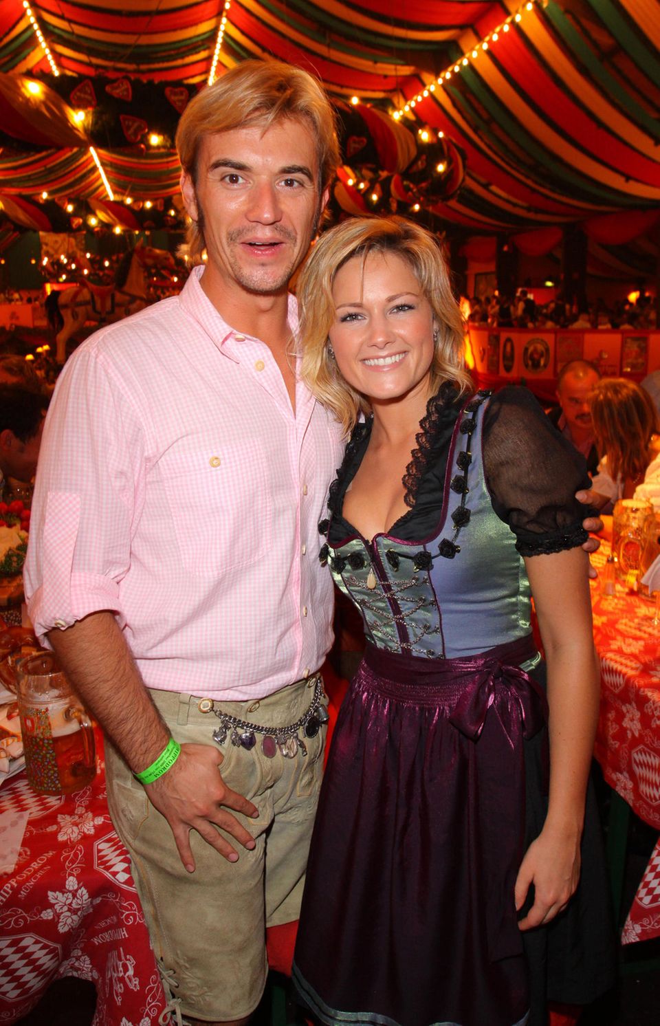 Florian Silbereisen and Helene Fischer in 2009 