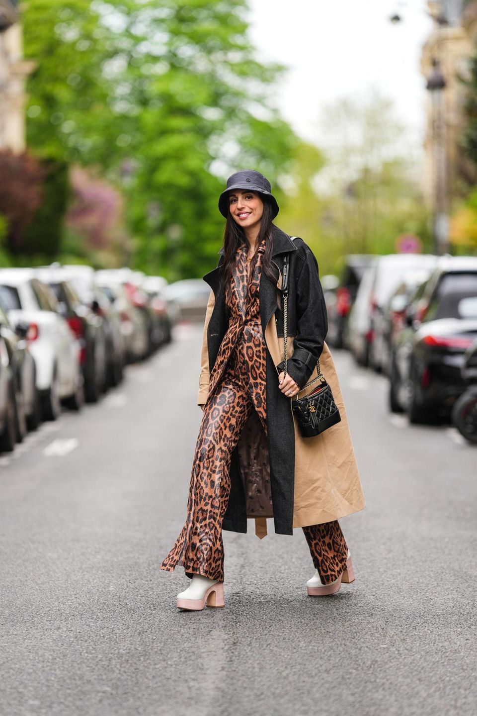Patchwork coats: This is how we style the hottest trend of the fall season