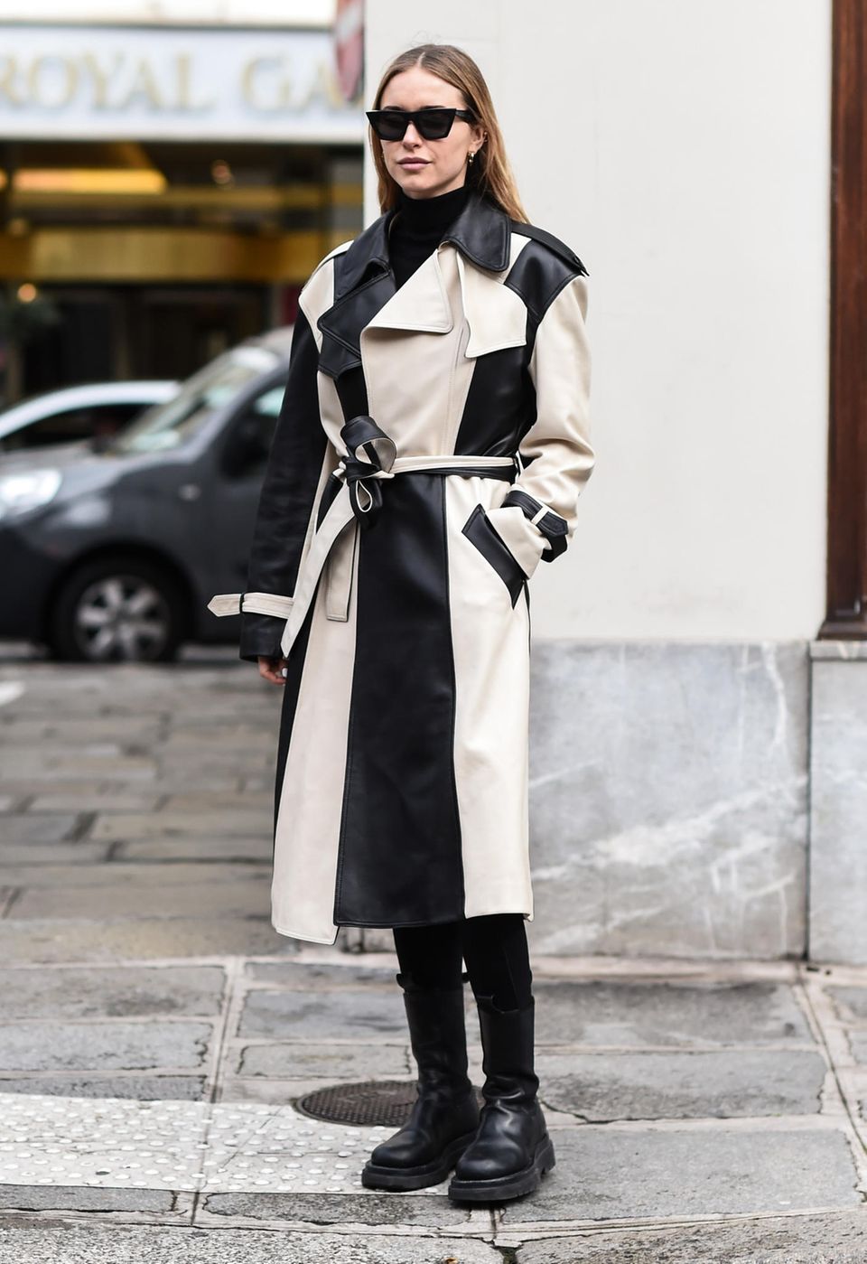 Patchwork coats: This is how we style the hottest trend of the fall season