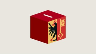 Icon ballot box canton of Geneva