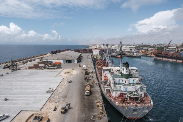 The port of Mogadishu, October 19, 2023.