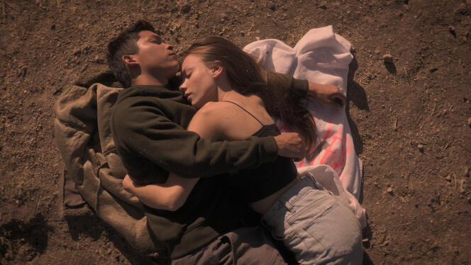 Emiliano (Juan Daniel Garcia Treviño) and Monica (Ester Exposito), in “Lost in the Night,” by Amat Escalante.