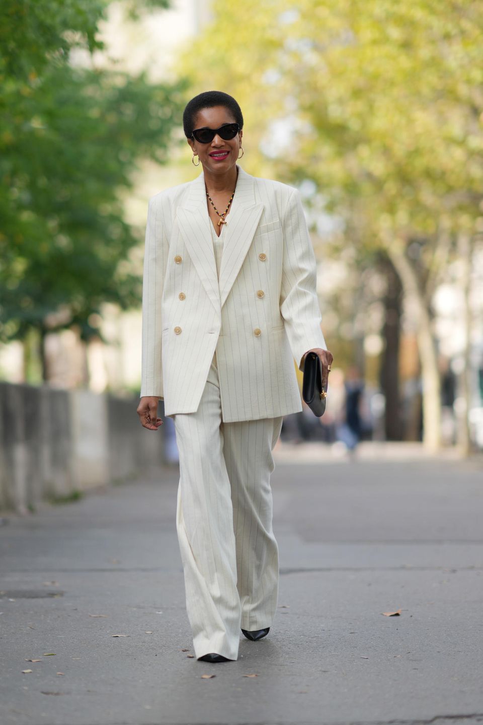Business, feminine + oversized: 3 ways to style a suit