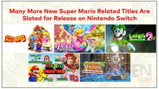 Super Mario games Switch 08 11 2023