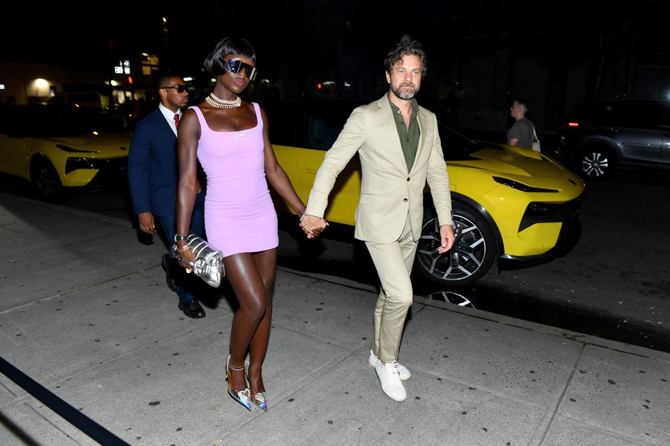Jodie Turner-Smith celebrates her birthday with Joshua Jackson on September 7th in New York - their last appearance together.
