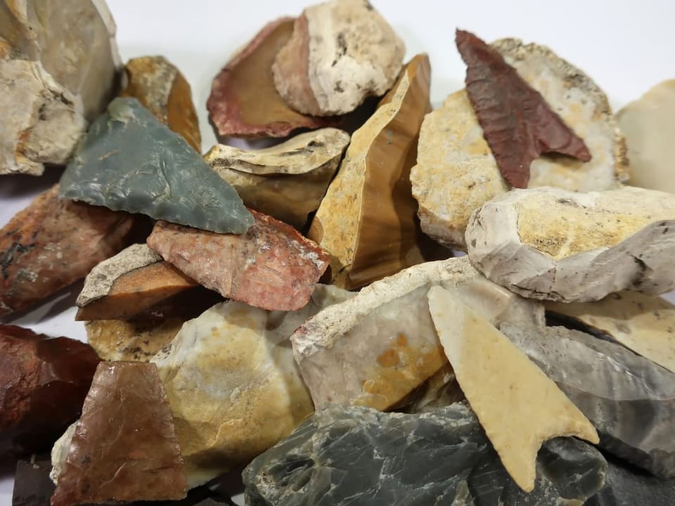 Flint artifacts found