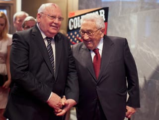 Gorbachev and Kissinger