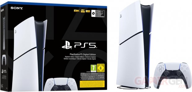 PS5 Slim Edition Digital image