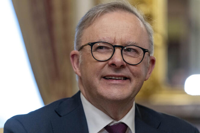 Australian Prime Minister Anthony Albanese during a visit to the United States on October 26. 
