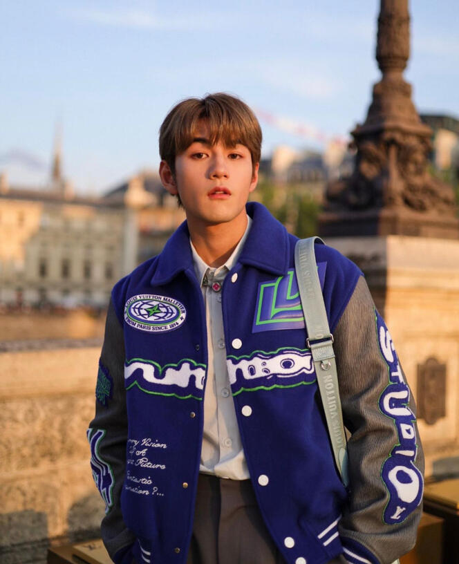 Jeffrey Ngai shot his latest music video during his visit to Paris to attend Pharrell Williams' first fashion show for Louis Vuitton, on June 20 on the Pont-Neuf.