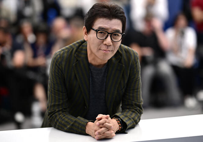 Kim Jee-woon, during the Cannes Film Festival, May 26, 2023.